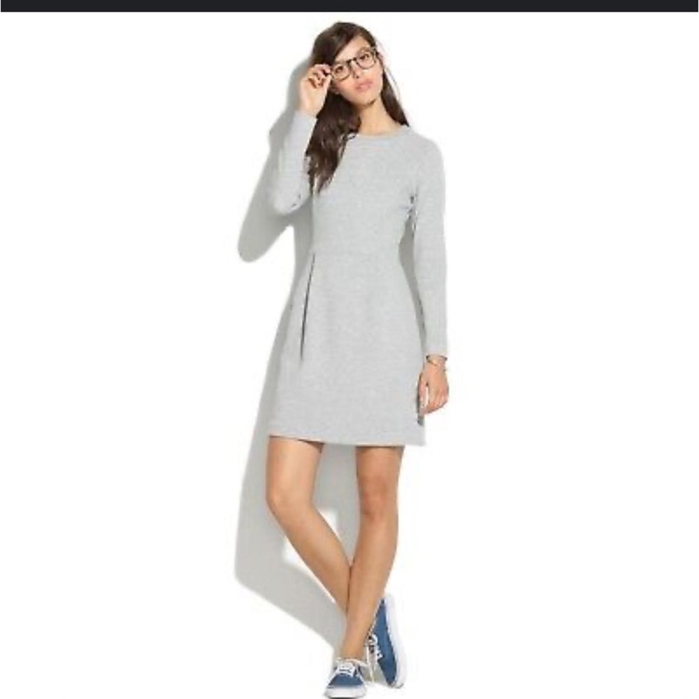 Madewell Heather Gray Knit Top
